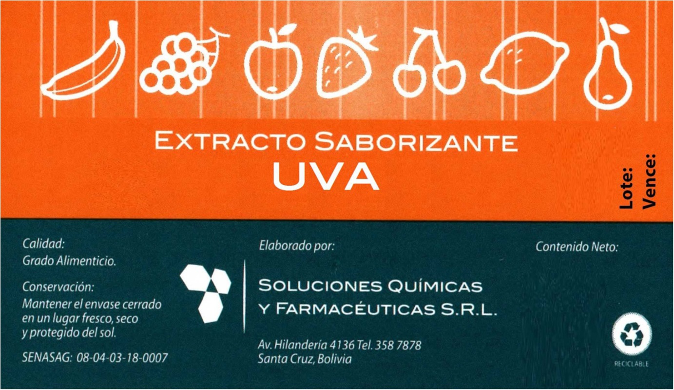 EXTRACTO SABORIZANTE UVA