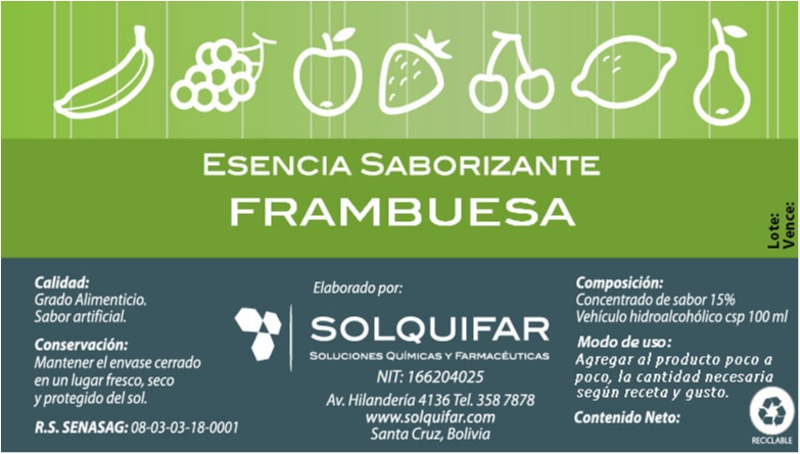 ESENCIA FRAMBUESA