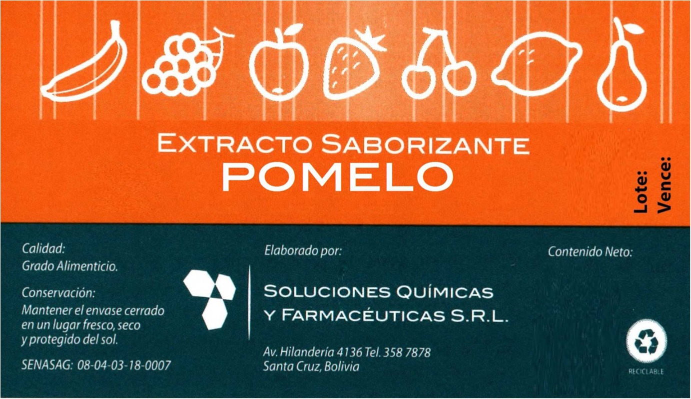 EXTRACTO SABORIZANTE POMELO