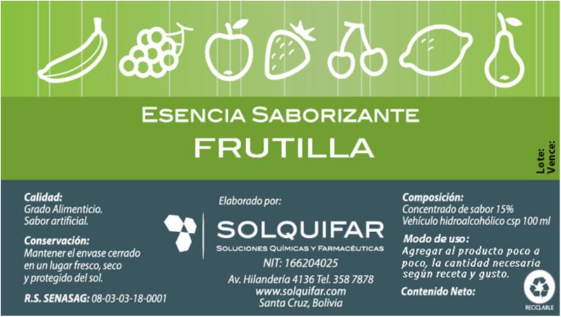 ESENCIA FRUTILLA