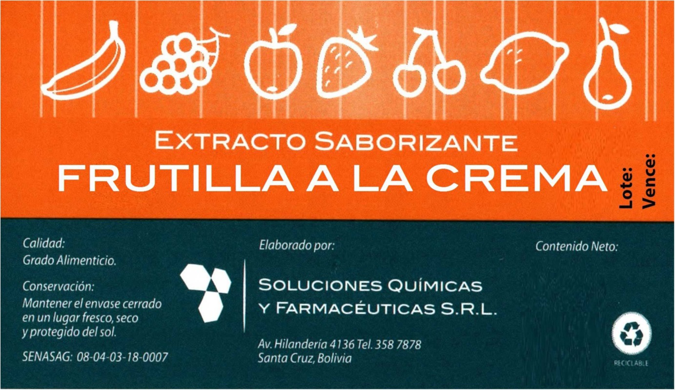 EXTRACTO SABORIZANTE FRUTILLA