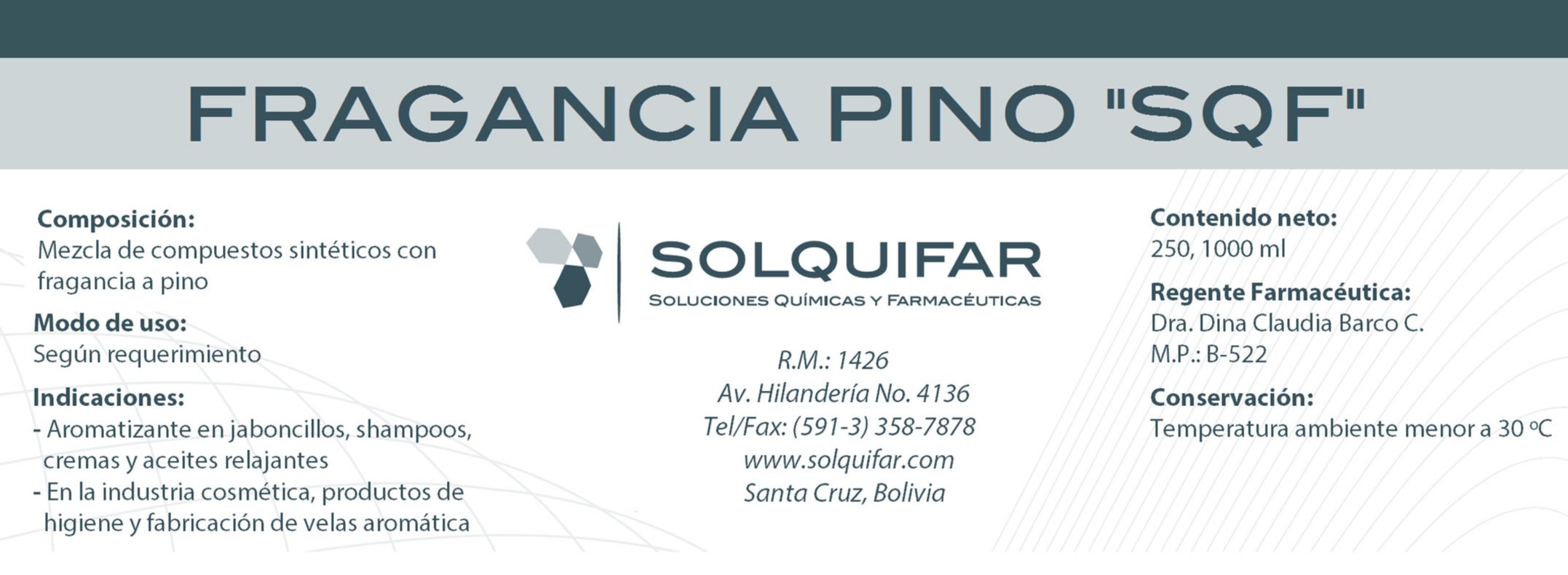   FRAGANCIA PINO