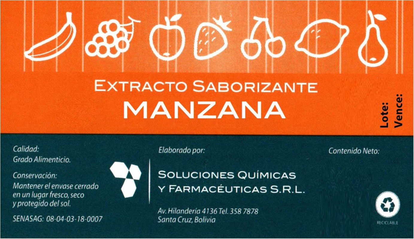 EXTRACTO SABORIZANTE MANZANA